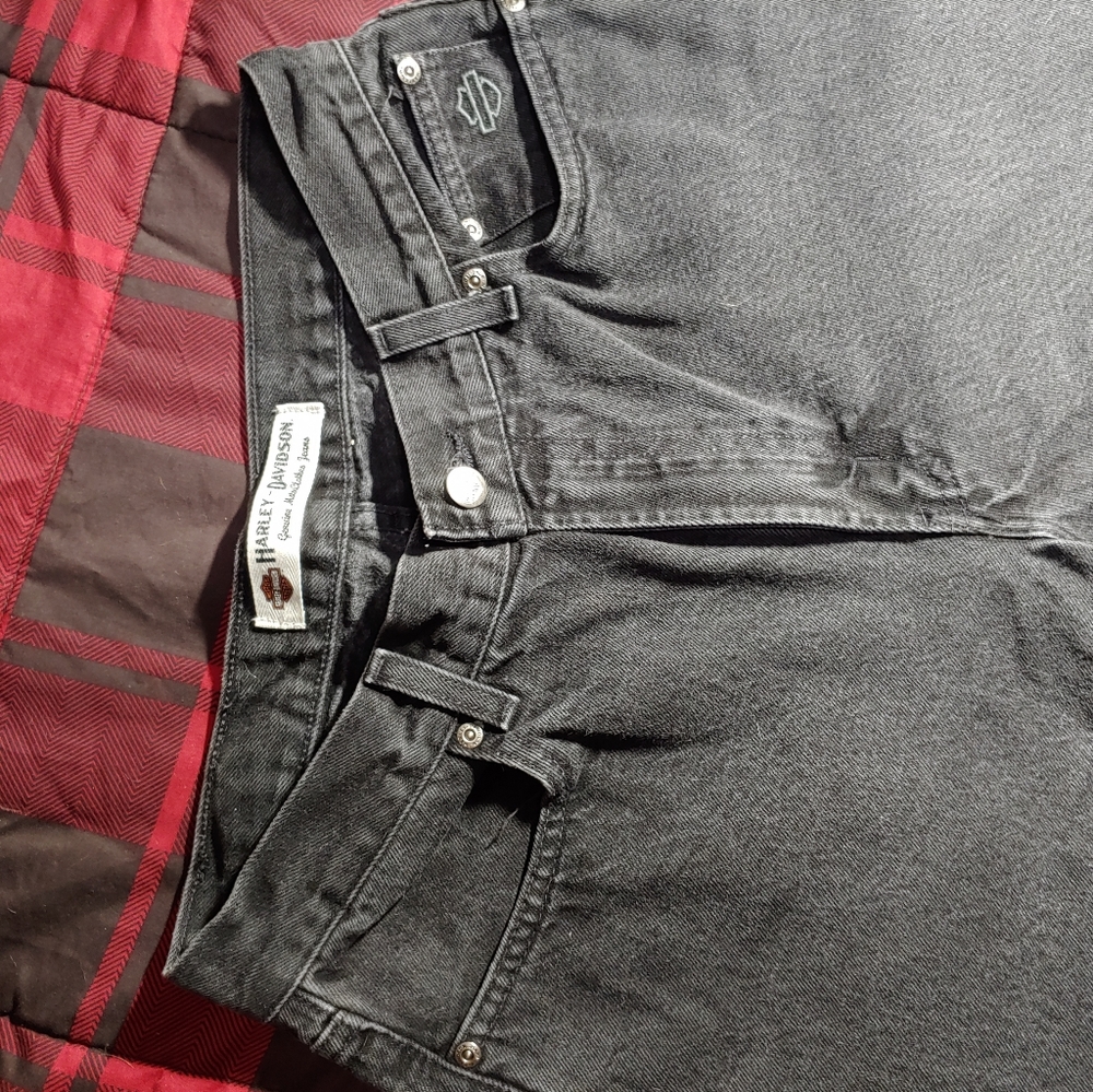Harley Davidson Black Jeans size 30/31